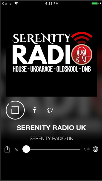Emulate iPhone app SERENITY RADIO UK using MyAndroid