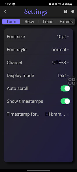 Emulate Serial Terminal from MyAndroid or run Serial Terminal using MyAndroid