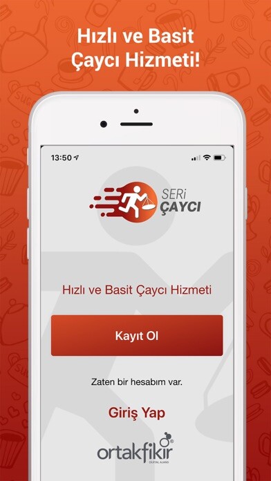 Emulate iPhone app Seri Çaycı using MyAndroid