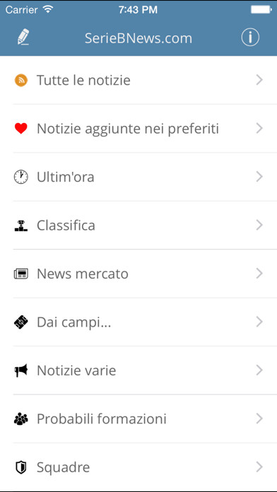 Emulate iPhone app Serie B News using MyAndroid Emulate iPhone app Serie B News using MyAndroid