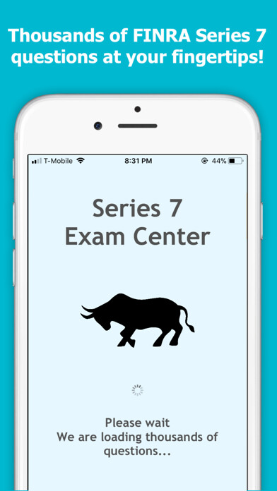 Emulate iPhone app Series 7 Exam Center using MyAndroid