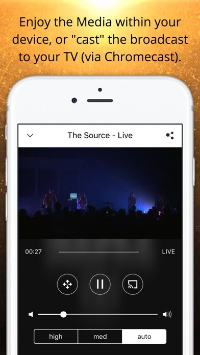 Emulate iPhone app sermon.net using MyAndroid