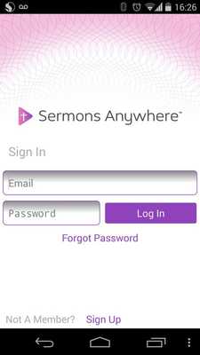 Emulate Android APK Sermons Anywhere