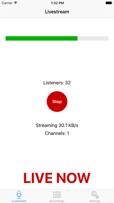 Emulate iPhone app Sermons.io Livestream Broadcaster using MyAndroid Emulate iPhone app Sermons.io Livestream Broadcaster using MyAndroid