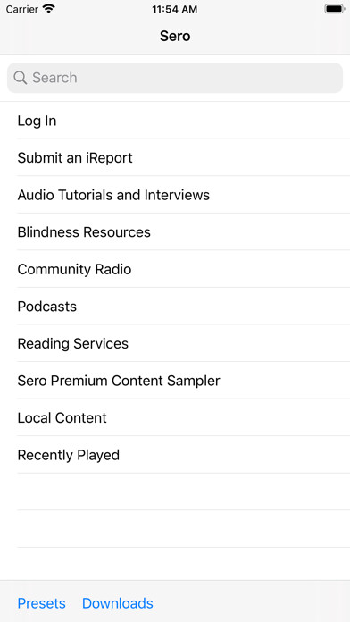 Emulate iPhone app Sero (formerly iBlink Radio) using MyAndroid Emulate iPhone app Sero (formerly iBlink Radio) using MyAndroid