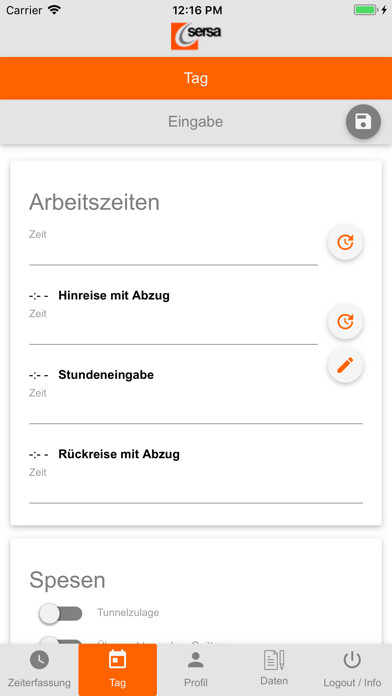 Emulate iPhone app SERSA Zeit using MyAndroid Emulate iPhone app SERSA Zeit using MyAndroid