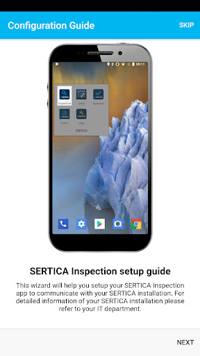 Run android online APK Sertica Inspection from MyAndroid or emulate Sertica Inspection using MyAndroid