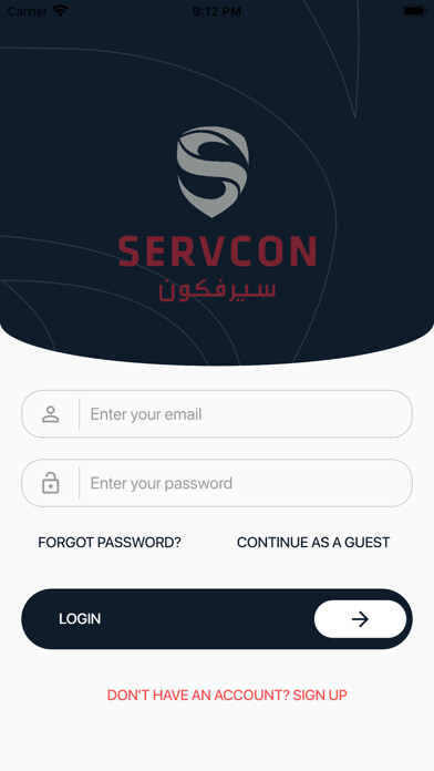 Emulate iPhone app Servcon using MyAndroid