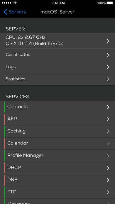 Emulate iPhone app Server Admin Remote using MyAndroid Emulate iPhone app Server Admin Remote using MyAndroid