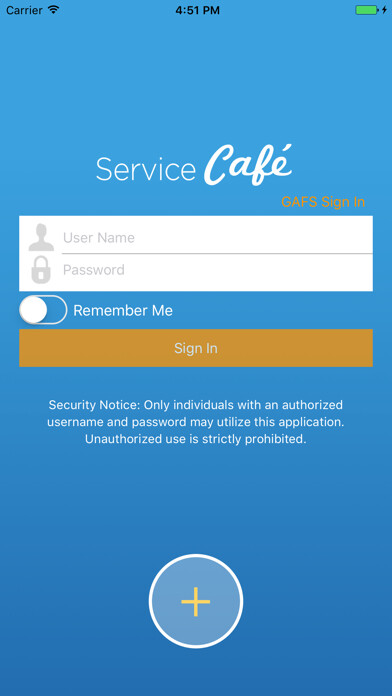 Emulate iPhone app Service Café using MyAndroid Emulate iPhone app Service Café using MyAndroid