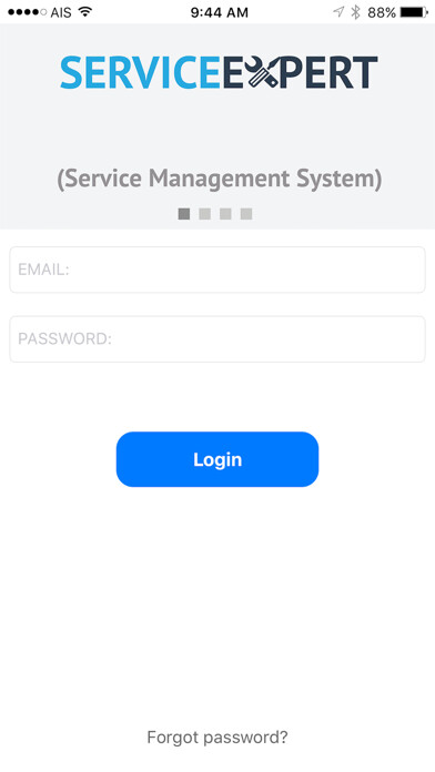 Emulate iPhone app ServiceExpert01 using MyAndroid Emulate iPhone app ServiceExpert01 using MyAndroid