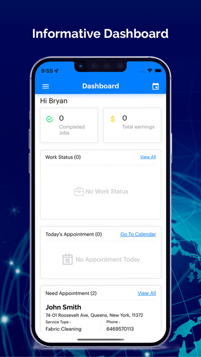 Emulate iPhone app Service Hub CRM - Services using MyAndroid Emulate iPhone app Service Hub CRM - Services using MyAndroid