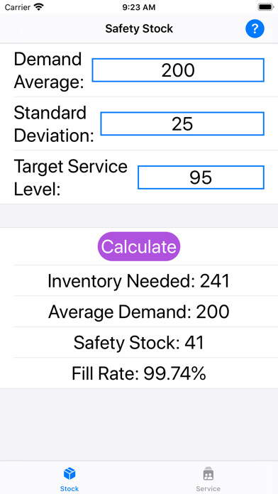 Emulate iPhone app Service Level using MyAndroid