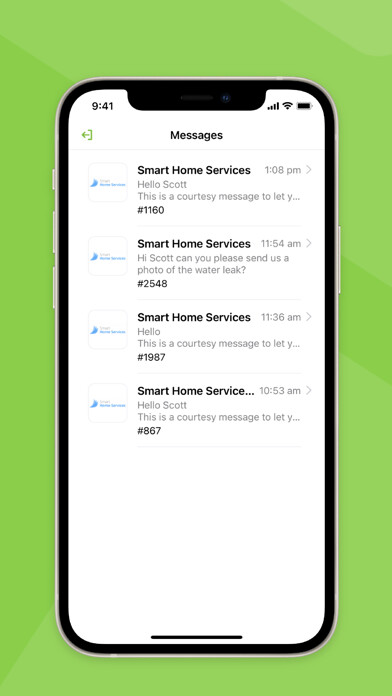 Emulate iPhone app ServiceM8 Messenger using MyAndroid