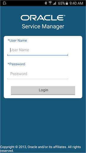 Run android online APK Service Manager for EBS from MyAndroid or emulate Service Manager for EBS using MyAndroid