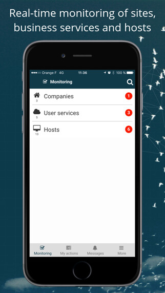 Emulate iPhone app ServiceNav using MyAndroid
