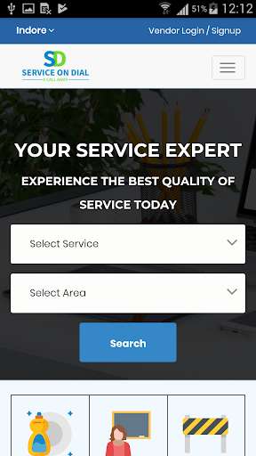 Run android online APK Service On Dial from MyAndroid or emulate Service On Dial using MyAndroid