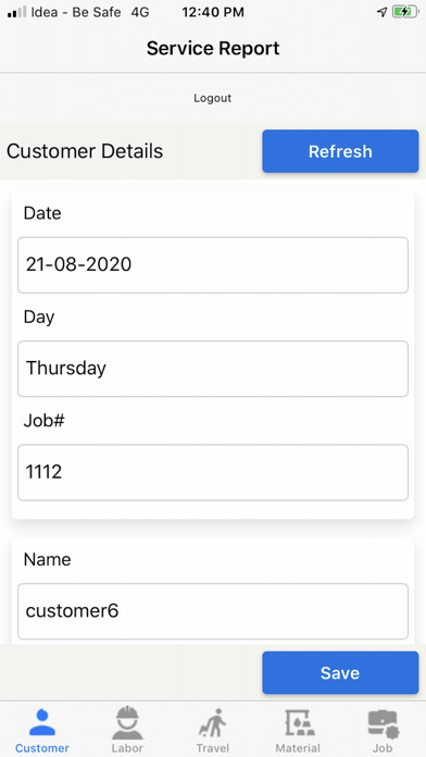 Emulate iPhone app Service Report using MyAndroid Emulate iPhone app Service Report using MyAndroid
