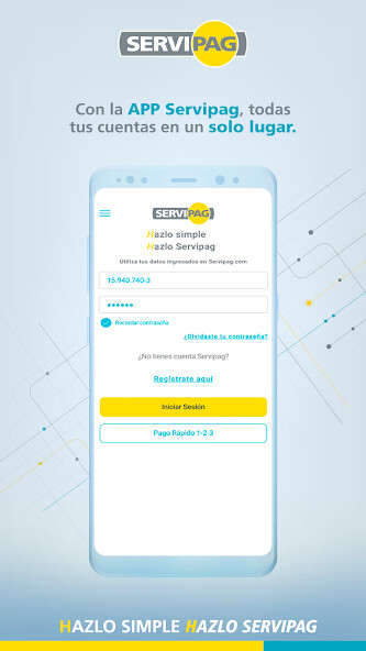 Run android online APK Servipag from MyAndroid or emulate Servipag using MyAndroid