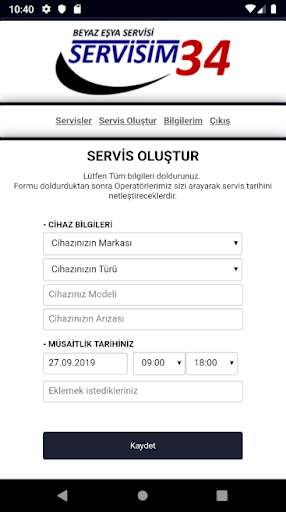 Run android online APK Servisim34 from MyAndroid or emulate Servisim34 using MyAndroid