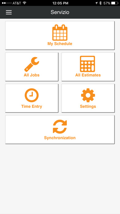 Emulate iPhone app Servizio Service using MyAndroid
