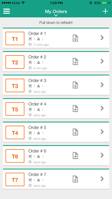Emulate iPhone app ServJoy - Restaurant App using MyAndroid Emulate iPhone app ServJoy - Restaurant App using MyAndroid