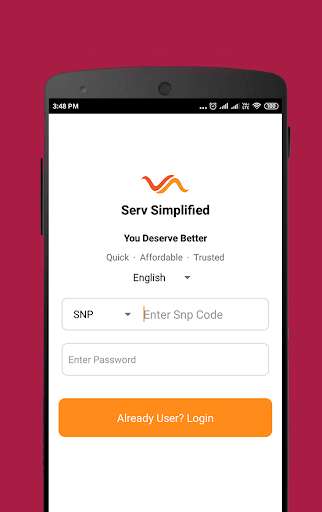 Run android online APK Serv Network Partner (SNP) from MyAndroid or emulate Serv Network Partner (SNP) using MyAndroid Run android online APK Serv Network Partner (SNP) from MyAndroid or emulate Serv Network Partner (SNP) using MyAndroid