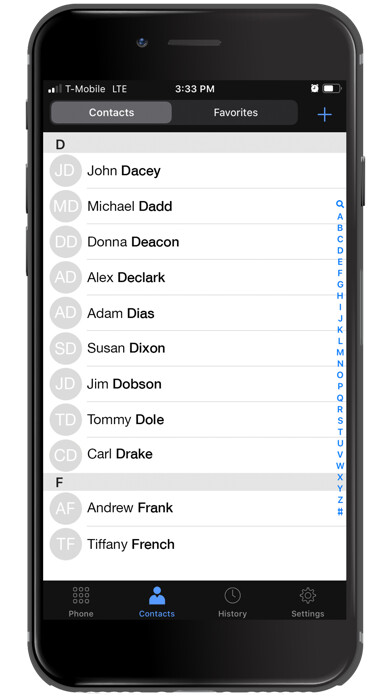 Emulate iPhone app Servpac Inc VoIP Softphone using MyAndroid Emulate iPhone app Servpac Inc VoIP Softphone using MyAndroid