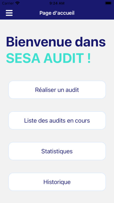 Emulate iPhone app SESA-AUDIT using MyAndroid