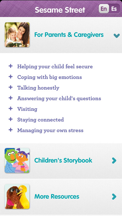 Emulate iPhone app Sesame Street: Incarceration using MyAndroid