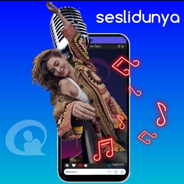 Run android online APK SesliDunya - sesli sohbet from MyAndroid or emulate SesliDunya - sesli sohbet using MyAndroid