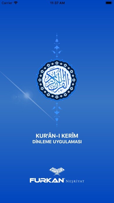 Emulate iPhone app Sesli Kuran : Audio Quran using MyAndroid