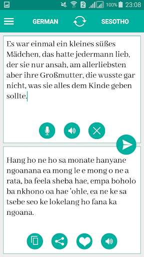 Run android online APK Sesotho German Translator from MyAndroid or emulate Sesotho German Translator using MyAndroid