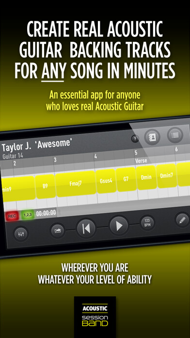 Emulate iPhone app SessionBand Acoustic Guitar 1 using MyAndroid Emulate iPhone app SessionBand Acoustic Guitar 1 using MyAndroid