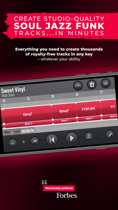 Emulate iPhone app SessionBand Soul Jazz Funk 2 using MyAndroid Emulate iPhone app SessionBand Soul Jazz Funk 2 using MyAndroid