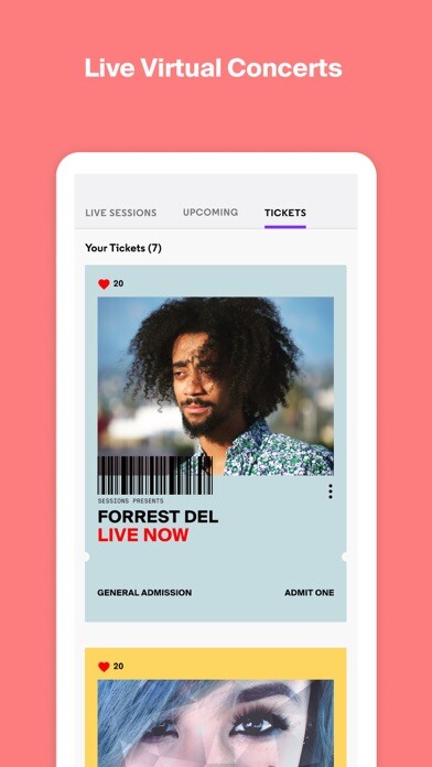 Emulate iPhone app Sessions: Live Music Streaming using MyAndroid