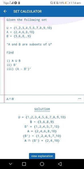 Run android online APK Set Calculator from MyAndroid or emulate Set Calculator using MyAndroid