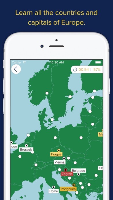 Emulate iPhone app Seterra Geography (full) using MyAndroid Emulate iPhone app Seterra Geography (full) using MyAndroid