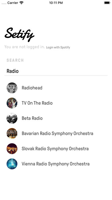 Emulate iPhone app Setify using MyAndroid Emulate iPhone app Setify using MyAndroid