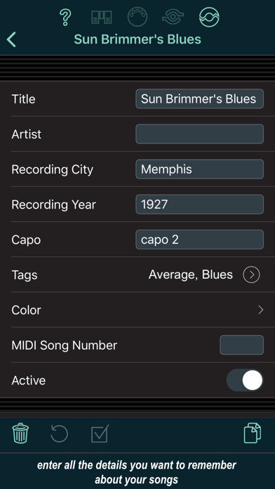 Emulate iPhone app Set List Maker using MyAndroid Emulate iPhone app Set List Maker using MyAndroid