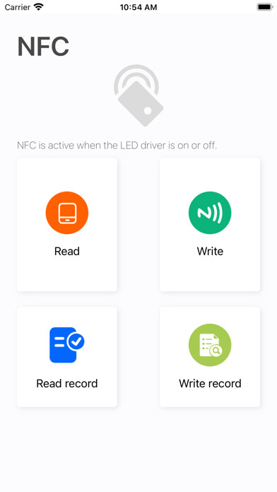 Emulate iPhone app Set NFC using MyAndroid