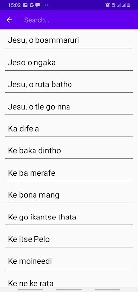 Run android online APK Setswana Hymn Book from MyAndroid or emulate Setswana Hymn Book using MyAndroid