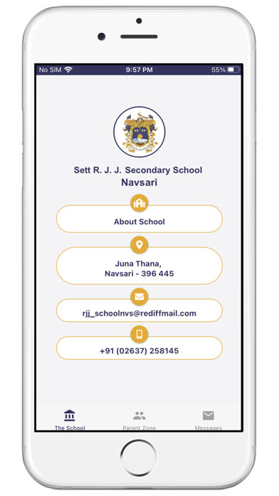 Emulate iPhone app Sett RJJ SEC School Navsari using MyAndroid Emulate iPhone app Sett RJJ SEC School Navsari using MyAndroid