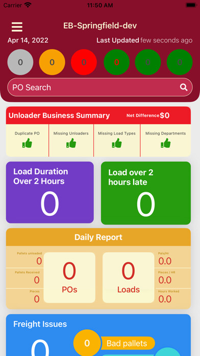 Emulate iPhone app SEU-Southeast Unloading using MyAndroid Emulate iPhone app SEU-Southeast Unloading using MyAndroid