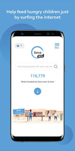 Run android online APK Seva - Search the web and feed hungry children from MyAndroid or emulate Seva - Search the web and feed hungry children using MyAndroid