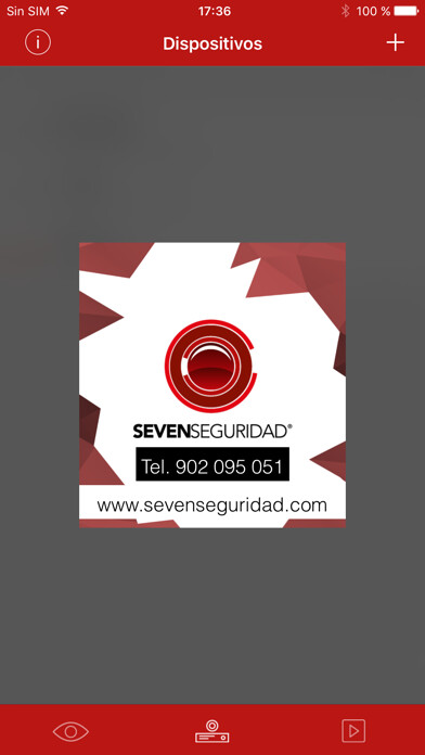 Emulate iPhone app Seven Seguridad EasyView using MyAndroid Emulate iPhone app Seven Seguridad EasyView using MyAndroid