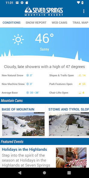 Run android online APK Seven Springs Mountain Resort from MyAndroid or emulate Seven Springs Mountain Resort using MyAndroid