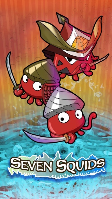 Emulate iPhone app Seven Squids using MyAndroid
