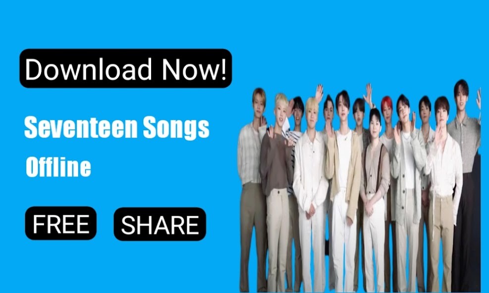 Run android online APK SEVENTEEN SONGS OFFLINE from MyAndroid or emulate SEVENTEEN SONGS OFFLINE using MyAndroid