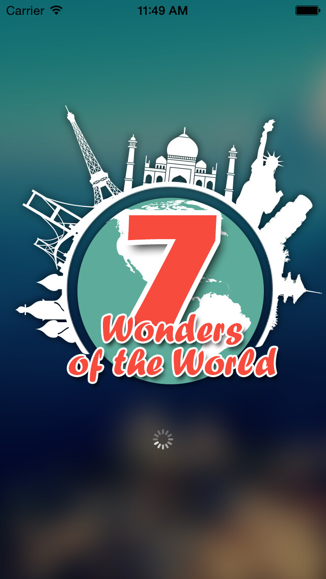 Emulate iPhone app Seven Wonders of The World using MyAndroid Emulate iPhone app Seven Wonders of The World using MyAndroid